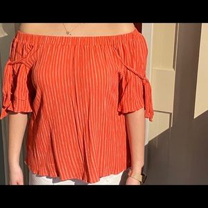 Off the shoulder top
